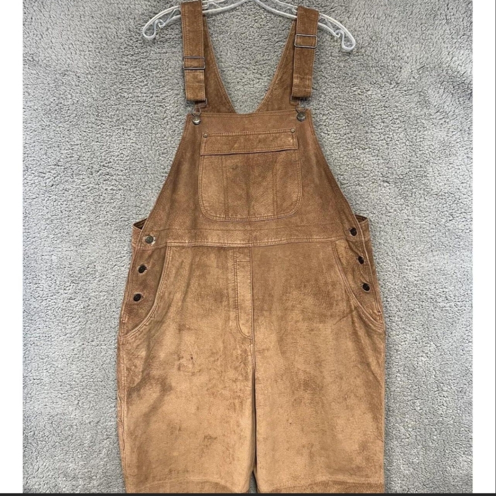 Leather Overalls